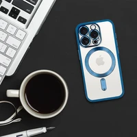 Metalinis Magsafe dėklas iPhone 17 Pro mėlynas