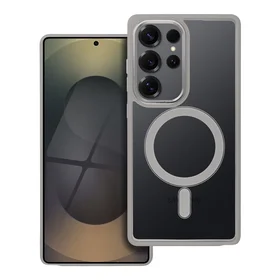 COLOR EDGE MAG COVER dėklas telefonui suderinamas su Magnetiniu SAMSUNG S25 ULTRA titano pilka