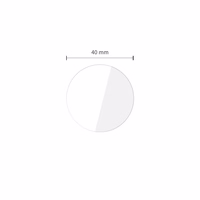 Tech-Protect Glass Fit+ 2 dalių grūdinto stiklo rinkinys Huawei Watch GT 6 Pro 46mm laikrodžiui - skaidrus