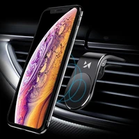 Wozinsky magnetinis telefono laikiklis oro angai, juodas (WCH-02)