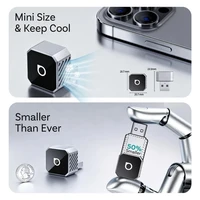 Belaidis CarPlay/Android Auto adapteris Ottocast Mini Cube juodas