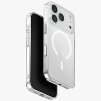 Uniq Airsuit Magnetinis įkrovimo dėklas telefonui iPhone 17 Pro - Permatomas