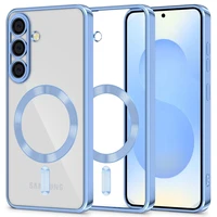 Tech-Protect MagFlex MagSafe Dėklas telefonui Samsung Galaxy S25 - skaidrus mėlynas