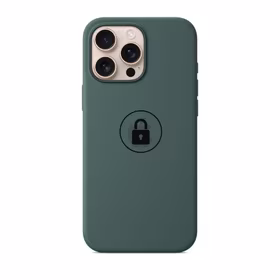 Dėklas "Silicone Case v2" iPhone 16 Pro Max / Ežero žalias / pakuotėje