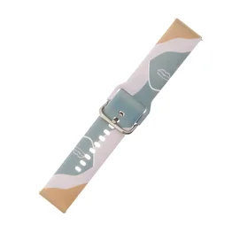 Moro laikrodžio dirželis Samsung Galaxy Watch 40 / 41 / 42 / 43 / 44 mm silikoninis - modelis 17