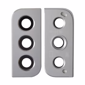 Galinės kameros stikliukas skirtas Samsung S901 S22 / S906 S22 Plus galinės kameros stikliukas / White /