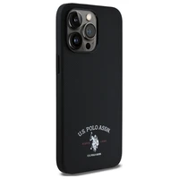 US Polo USHCP15XPARK dėklas telefonui iPhone 15 Pro Max 6.7" su spausdintu DH logotipu - juoda