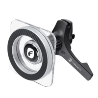 FORCELL F-GRIP Mag Pro magnetinis automobilinis laikiklis oro angai, suderinamas su MagSafe, juodas