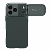 Spigen Optik Armor Magnetinis dėklas telefonui iPhone 17 Pro - žalias