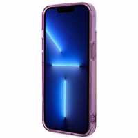 Guess GUHCP14MHGJGHP iPhone 14 Plus 6.7 "rožinis/rožinis kietas dėklas Jungle Collection