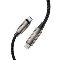 Tech-Protect UB10T Ultraboost USB-C PD240W/QC4.0 laidas 100cm - juodas