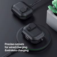 DUX DUCIS PECP - TPU+PC apsauginis dėklas AirPods 4 juodas