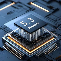 OWS Dudao U4A Bluetooth 5.3 IPX5 verslo ausinė - juoda