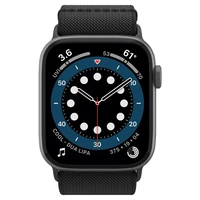 Spigen Fit Lite juostelė laikrodžiui Apple Watch 4/5/6/7/8/9/SE/Ultra (42/44/45/49 mm) - juoda