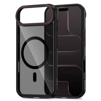 Tech-Protect MagHybrid MagSafe dėklas iPhone Air juodas ir raudonas