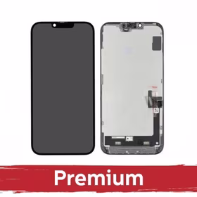 Ekranas skirtas iPhone 14 Plus juodas (Hard OLED / Premium) /*Removable IC*/