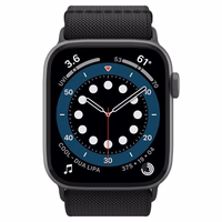 Spigen Fit Lite juostelė laikrodžiui Apple Watch 4/5/6/7/8/9/SE/Ultra (42/44/45/49 mm) - juoda