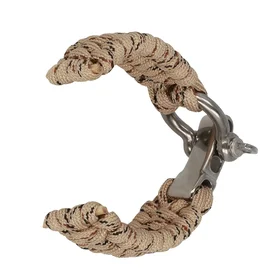 Universalus nailono dirželis 22mm dizainas 1 smėlio spalvos