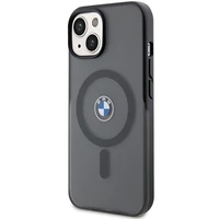 BMW IML Signature MagSafe dėklas telefonui iPhone 15 Plus / 14 Plus - juodas