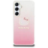 Hello Kitty IML Gradientinis Electrop Kitty Head dėklas telefonui skirtas Samsung Galaxy A55 - rožinis