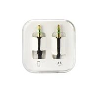 Kabelis AUX Jack 3,5 mm (vyriškas) į Jack 3,5 mm (vyriškas) dėžutėje 1 m juodas