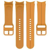 Silikoninis dirželis SAMSUNG laikrodžiui 4 / 5 geltonas (9)