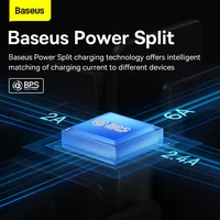 Baseus kabelis Flash Series II 3 in 1 - USB į Type C, Lightning, Micro USB - 100W 6A 1,2 metrai (CASS030005) violetinis
