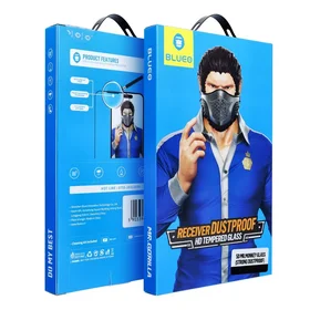 5D Mr. Monkey Apsauginis stiklas - Apple iPhone 17 Pro juodas (Strong Dustproof)