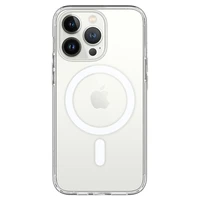 Akrilinis magnetinis dėklas Iphone 16 Pro skaidrus