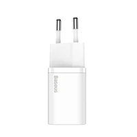 Įkroviklis Baseus Super Si 25W USB-C baltas CCSP020102