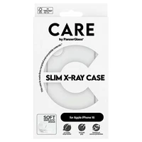 CARE by PanzerGlass X-Ray Soft Basic dėklas telefonui iPhone 16 6.1" skaidrus 1441