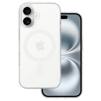 Akrilinis magnetinis dėklas telefonui Iphone 17 skaidrus