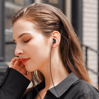 Borofone ausinės BM91 Cloud su mikrofonu juodos