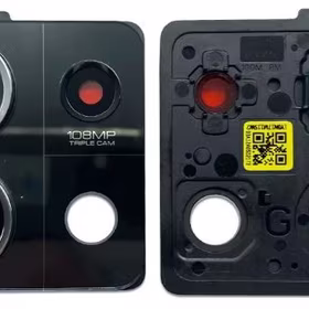 Xiaomi Redmi Note 13 5G kameros stikliukas su rėmeliu Black ORG