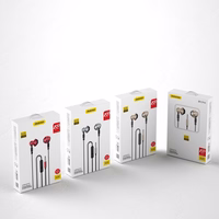 Dudao laidinės ausinės 3.5mm Mini Jack pilkos (X2C-Gray)