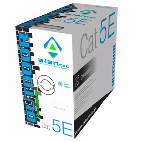 A-LAN KIU5OUTZ305 tinklo kabelis Pilka 305 m Cat5e U/UTP (UTP)