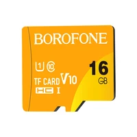 Borofone Atminties kortelė MicroSD 16GB SDHC Class10 85MB/s