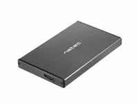 Natec RHINO GO USB 3.0 korpusas 2,5'' SATA HDD/SSD, juodas aliuminis