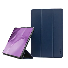 Dėklas Reach Smart Leather Lenovo Tab M10 Plus 3rd Gen TB125FU/TB128FU/TB128XU 10.6 tamsiai mėlynas