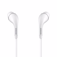 "Samsung EHS64AVFWE" laidinės ausinės su mini lizdu 3,5 mm stereofoninės "Hi-Fi" ausinės (urmu - keičiamoji pakuotė) - baltos spalvos