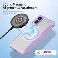 Dėklas Dux Ducis Skin X Pro skirtas Samsung S937 S25 Edge violetinis