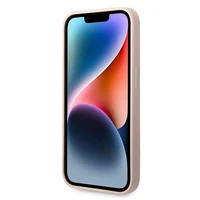 Karl Lagerfeld KLHMP14LSLKHLP iPhone 14 Pro 6.1 "kietas dėklas šviesiai rožinis / šviesiai rožinis Silikoninis Karlo Galva Magsafe