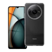 Skaidrus 2 mm dėklas telefonui XIAOMI Redmi A3 4G (su kameros apsauga) permatomas