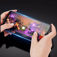 Dux Ducis 9D Grūdintas stiklas Vivo Y16 / Y02s pilnas ekranas su rėmeliu juodas (draugiškas dėklui)