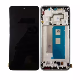 LCD ekranas suderinamas su Xiaomi Poco F5 Pro 5G su rėmeliu / juodas / HQ