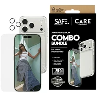 CARE by PanzerGlass madingas rinkinys 3in1 dėklas + stiklas + lęšis iPhone 17 Pro