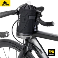 WILDMAN Dviračio krepšys R1 vandeniui atsparus 1L bottle juodas