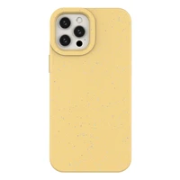 Eco Case silikoninis dėklas telefonui iPhone 12 Pro Max geltonas