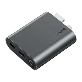 HDMI ir USB-C adapteris AR "RayNeo" akiniams įkrauti