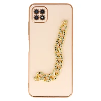 Dėklas telefonui Samsung Galaxy A22 5G (dizainas 4) (m) - šviesiai rožinis